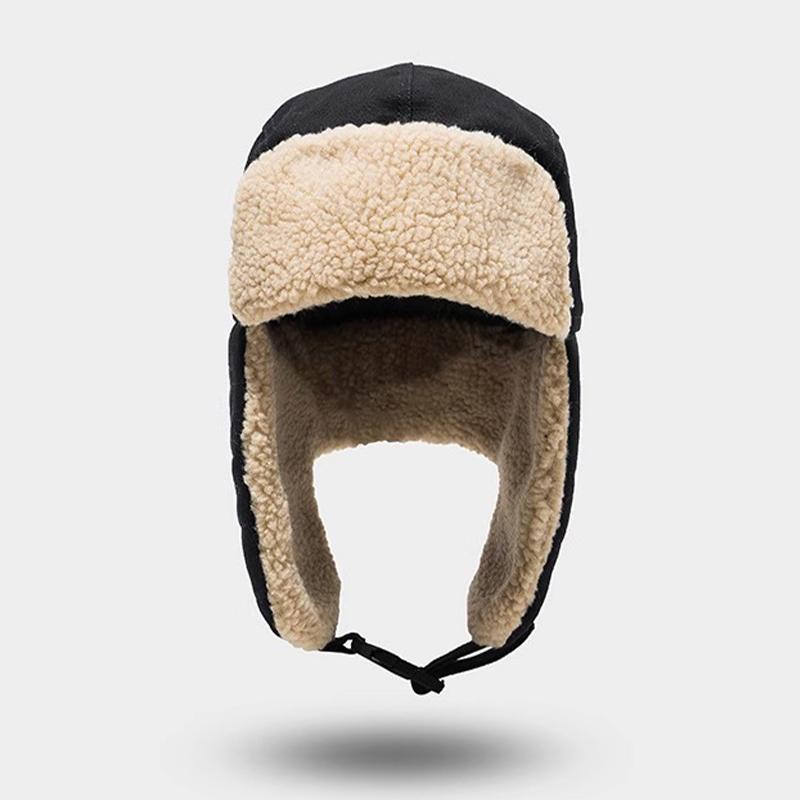 Winter Koreanischer Stil Wärme Ohrenschützer Mütze Outdoor Sport Skimütze Mode Warm Pilotenkappe Für Damen Und Herren