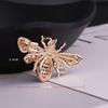 Bo Xin Yun Elegant Zircon Bee Pearl Brooch Corsage Gift Pin