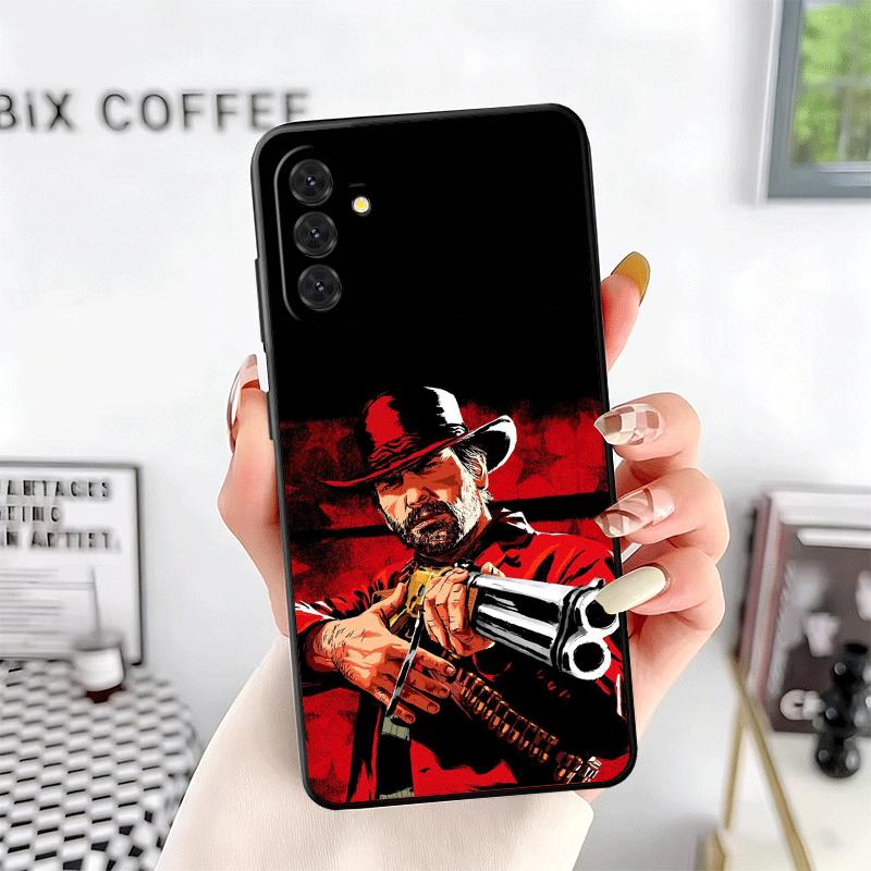 Red Dead R-Redemption Soft Phone Case for Samsung A17 A37 A57 A16 A26 A36 A56 A15 A25 A35 A55 A14 A24 A34 A54 A13 A23 A33 A53 A5