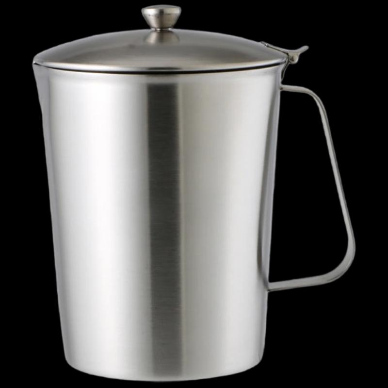 2000ML Stainless Steel Measuring Cup with Lid