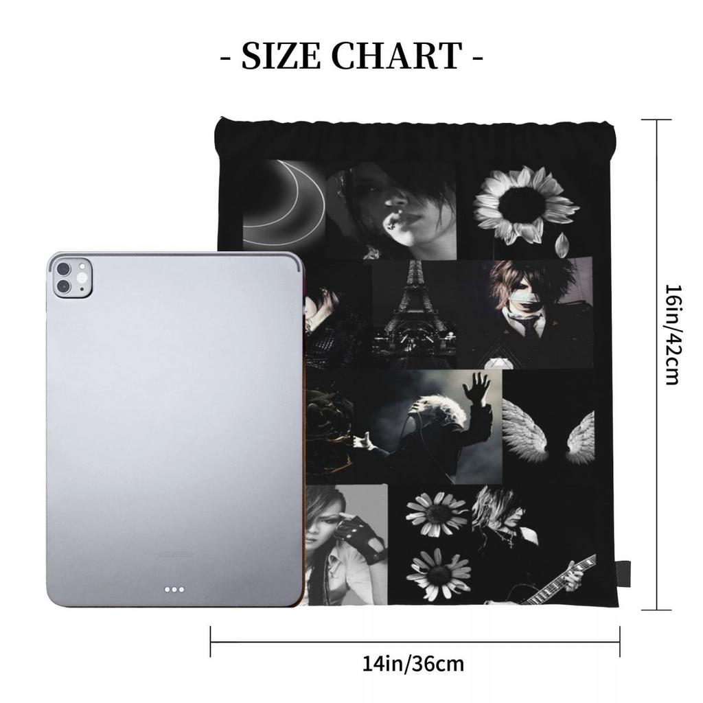 The Gazette Backpacks Multi-function Drawstring Bags Storage Bag Book Bags for Man Woman Students