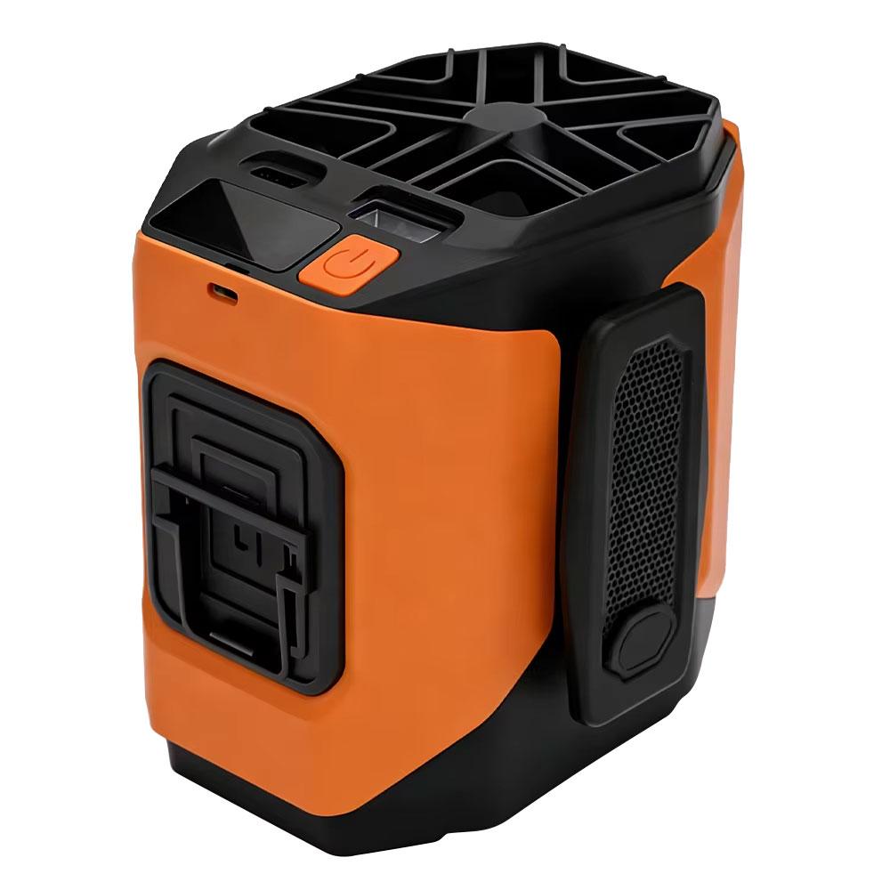 10000mAh Waist Fan Wearable Waist Fan 5-Speed Lightweight 40H Outdoor Hands-Free Cooling Work Site Travel Ooutdoor Long-Distance