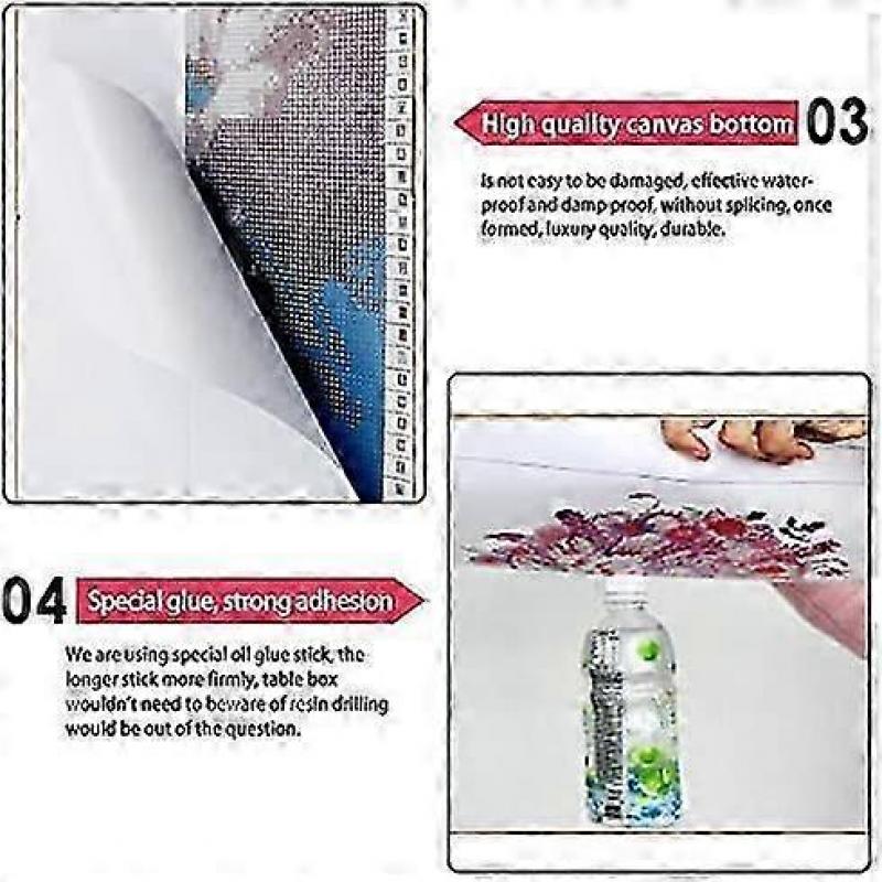 5D DIY Round Diamond Diamond Painting Kit"Dog Playing Poker" Hand Embroidered Rhinestone Mosaic Creative Home Decor Crafts