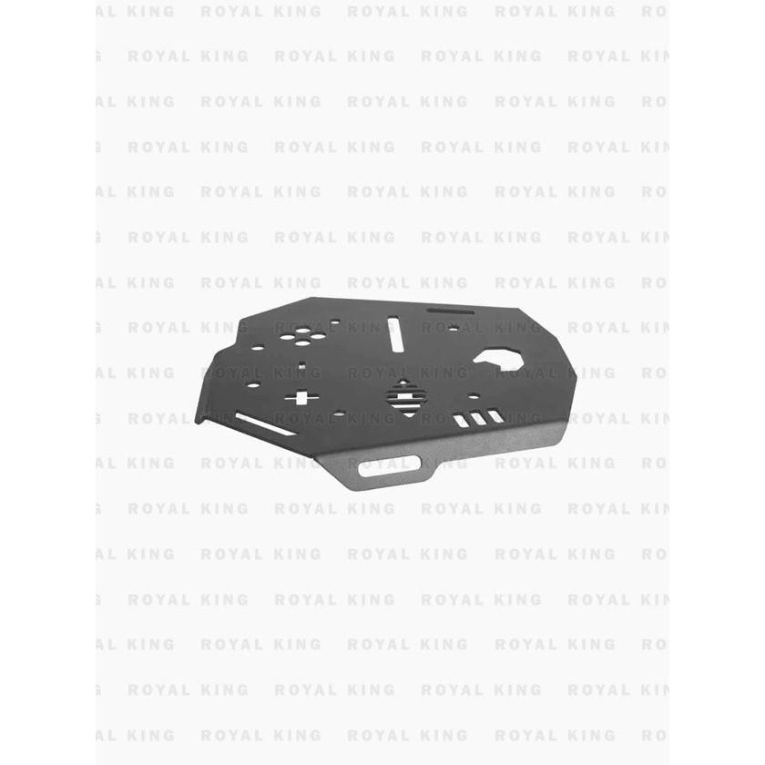 Black "HUCKITTA CARRIER PLATE POWDER COATED" FIT FOR SUZUKI V STROM SX 250