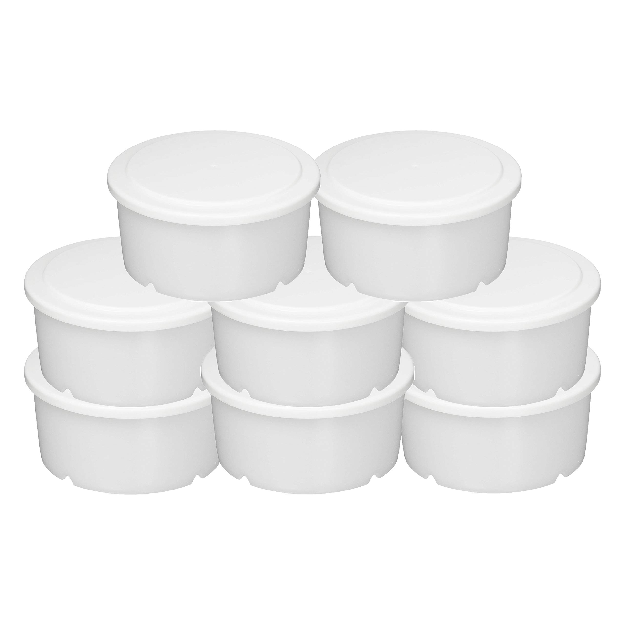 

Pearl Metal PC Набор для приготовления льда, простой в использовании, белые стаканчики, 8 шт., для дома, D-5704, белый