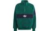 Originals FRIFTA Winter Fleecejacke Samtgefühl Mantel Herren Grün IM4659