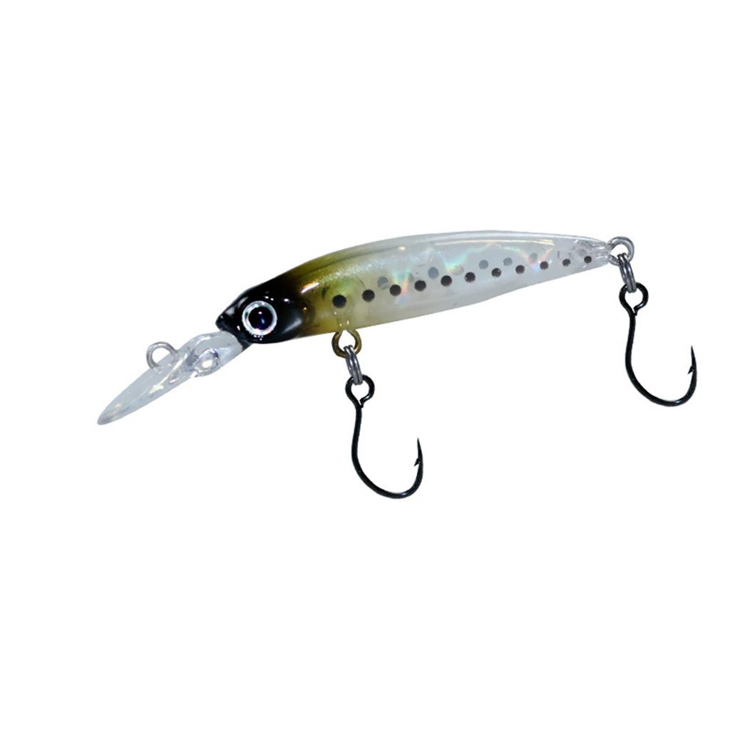 1.8g 40mm Crankbait Baits Sinking Fishing Lures Floating Swimbait Wobbler Hard Baits for Trouts Freshwater Saltwater