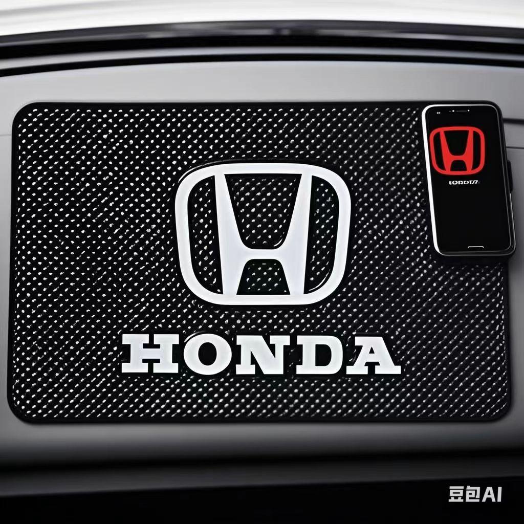 CPH1 Hot Car Anti-Slip Mat For Mugen Power Honda Civic Accord CRV Hrv City Jazz Dashboard Sticky Pad Non-slip Mat Holder Auto Acce