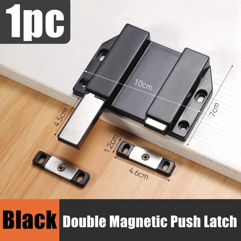 Magnetic Push Latch Press Out Latch Push to Open Cabinet Hardware Magnetic Touch Latches Push Release Kitchen Drawer Push Catch