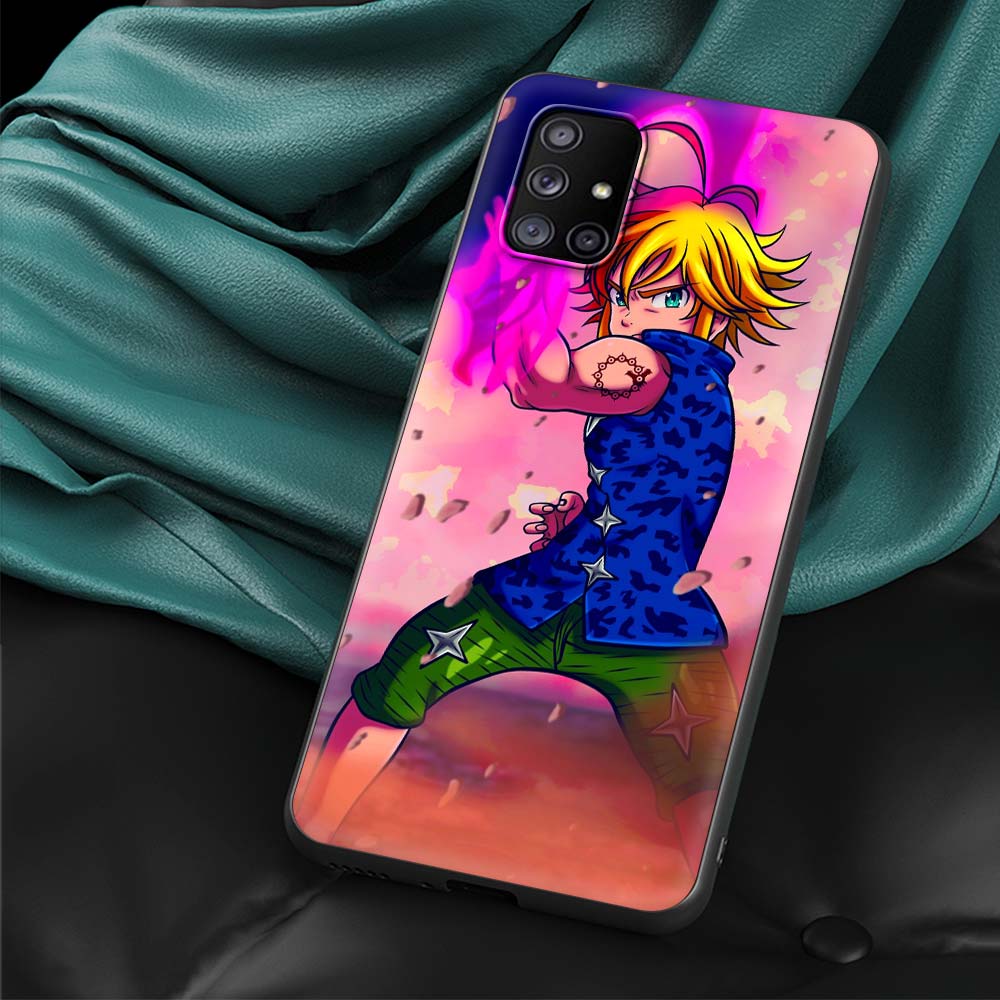 Etui na telefon anime Siedem Grzechów Głównych dla Samsunga Galaxy A51 A71 A21S A12 A11 A31 A52 A41 A32 5G A72 A02S Pokrowiec z silikonu TPU