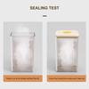 Press Close Vacuum Sealed Kitchen Storage Container Stackable Leakproof Designs Sturdy Plastic for Fridge Travel
