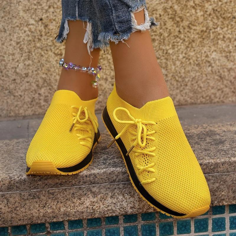 Women Casual Shoes Fashion Breathable Walking Mesh Flat Shoes White Sneakers Women's Tenis Feminino Shoes