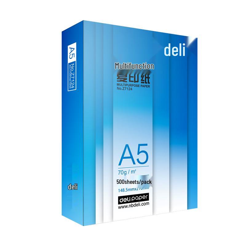 Deli A5 Print and Copy Paper 1 Pack of 500 Sheets
