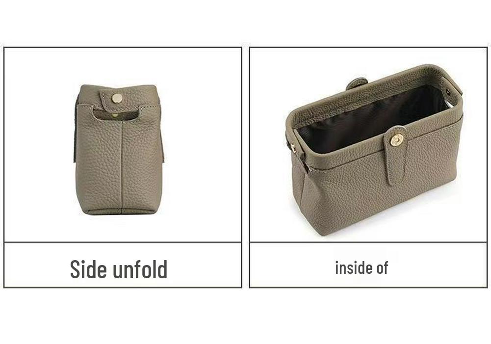 Multifunctional Genuine Leather Makeup & Mobile Clutch – New Style Cowhide Travel Toiletries Bag