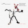 Man Five Nights At Freddy's Iron-on Transfers For Clothing Tshirt Bag Heat Transfer Stickers Iron On Patches