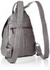 Cowhide Patchwork Backpack GREY [Proud] LR-606