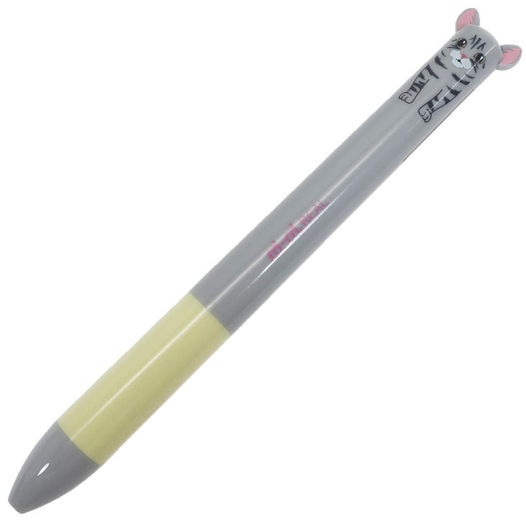 

Black red ballpoint pen mimi series ver2 cat two-color [American shorthair] pen/REAL