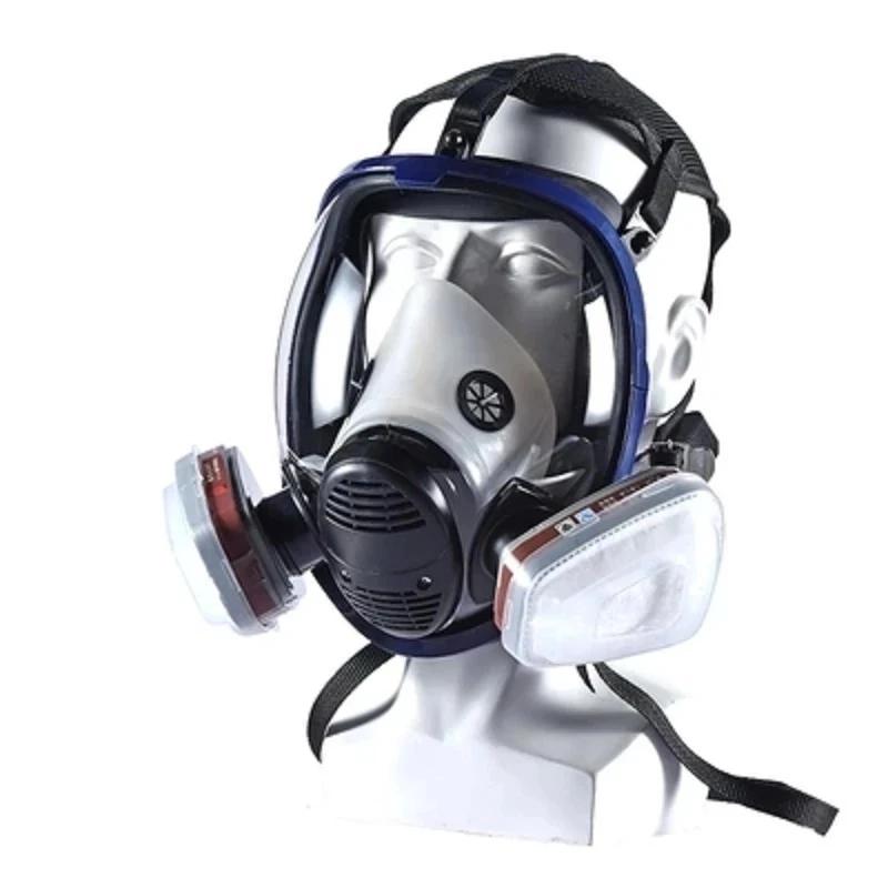 Mask with Carbon Filter for Safety Protection, Full Face Respirator, Working Chemical, 6800 Industrial Spra