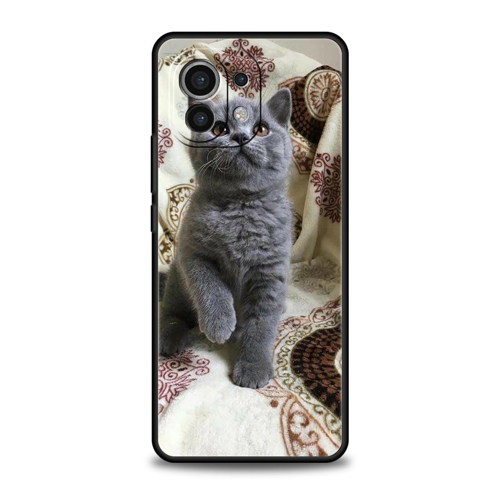 Phone Case For Xiaomi Mi 15 14 14T 13T 12T Pro 12 13 11 Lite 5G 11T X6 X5 Pro Soft TPU Cover Cartoon Fun Cat Pet Dog