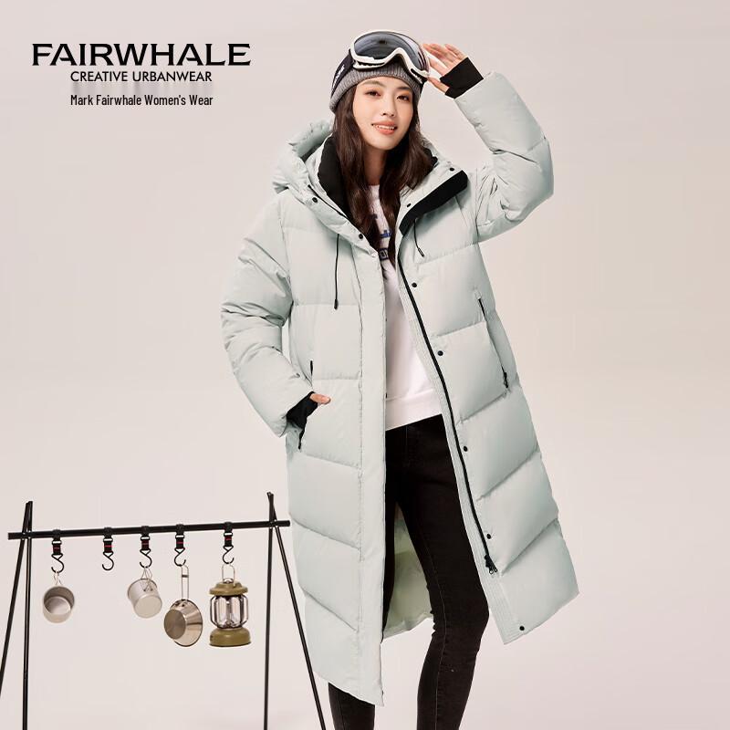 Mark Fairwhale Women's Winter 2025 Over-the-Knee Hooded Down Jacket