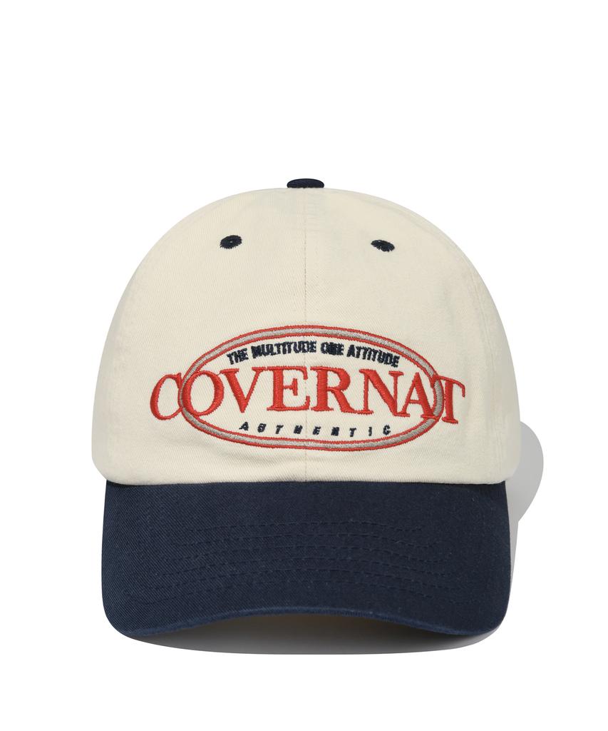 COVERNAT [Cozy Fit] Vintage Ball Cap Ivory