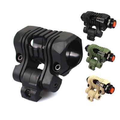 Tactical Flashlight Rail Clip Mount