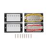 Chrome and Gold-Plated Dual Humbucker Pickups for LP Electric Guitar