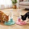 Rutschfester Katzen-Schwerkraft-Wasserspender Kunststoff Haustier-Wasserbrunnen Automatischer Haustier-Wassertank Innenbereich