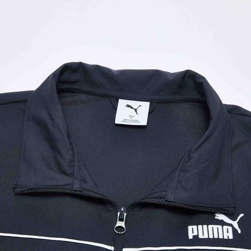 PUMA Men's Moisture-Wicking Color-Blocked Tracksuit 694079