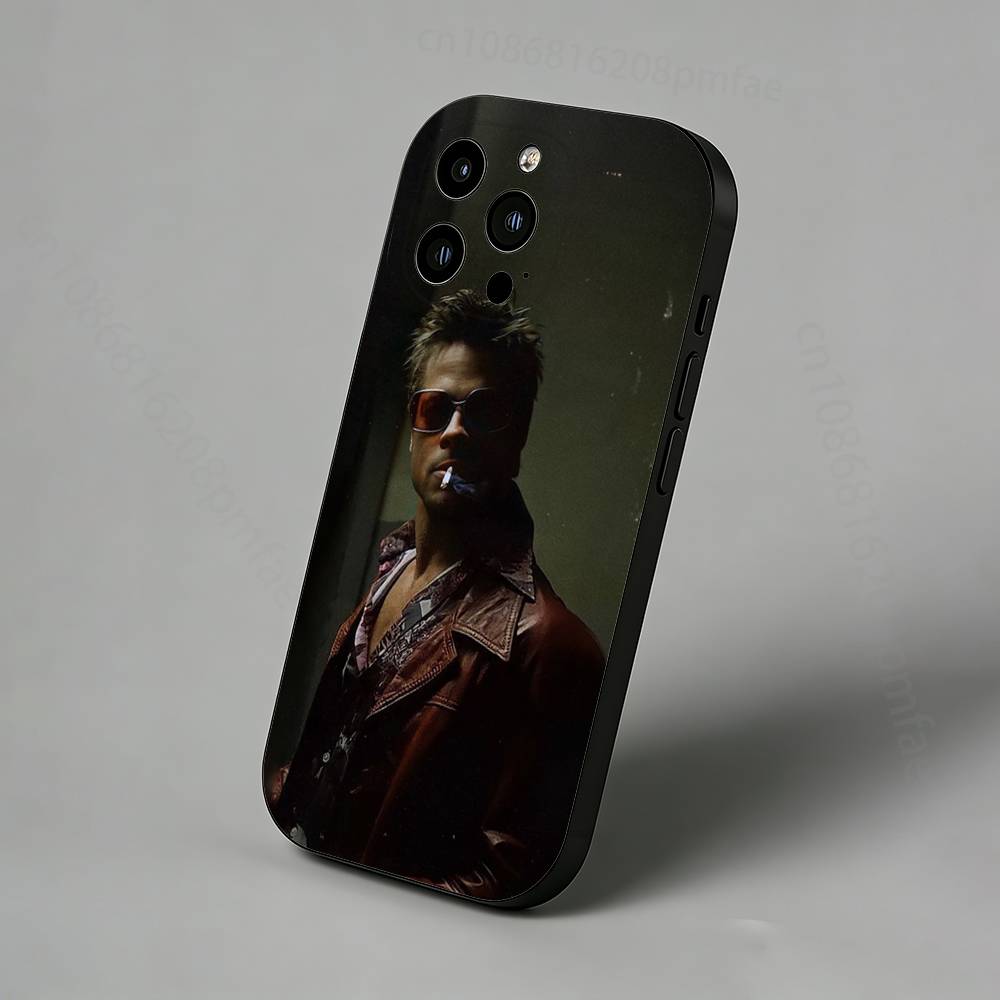 Actor B-Brad P-Pitt Slim Back Phone Case for iPhone 16,15,14,13,12,11 Pro,Max,Plus,X,XS,XR,SE,Mini Protective Cover