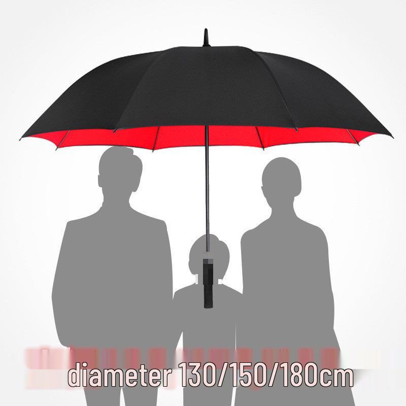 Extra-Large Double-Layer Golf Umbrella for Four People