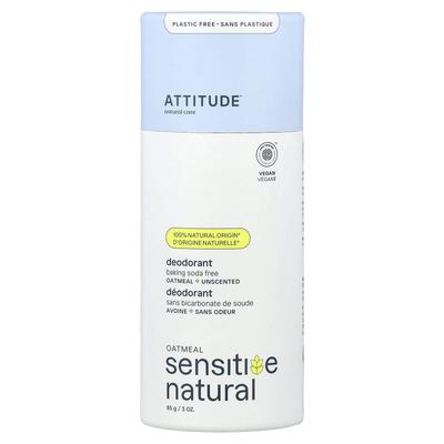 Haferflocken Sensitiv Natürlich, Deodorant, Unparfümiert, 85G(3oz)