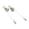 2X H3 LED 12V Car Light Fog DRL Driving Lamp Flashlight Torches Replacement Bulbs For DRL Fog Light Driving Lamp