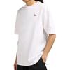 Jordan Solid Logo Crew Neck Knit Short Sleeve T-Shirt Men Tops White FN5982-100