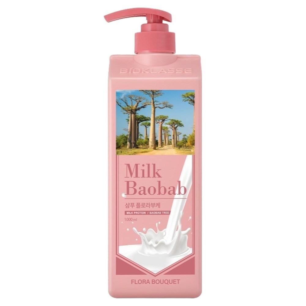 Milk Baobab Shampoo Flora Bouquet Scent 1L 1 pcs