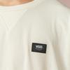 Vans Back Logo Print Loose Round Neck Pullover Long Sleeve T-Shirt Unisex Tops Off-White VN00092PFS8