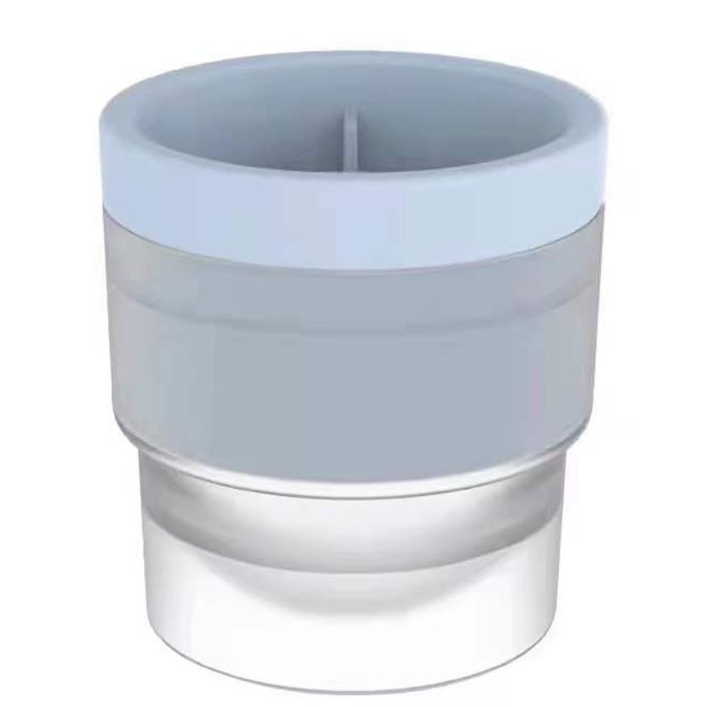 

Бары прессформы кубика льда кофе коктейлей для силикагеля ПП домашней пользы материального синий