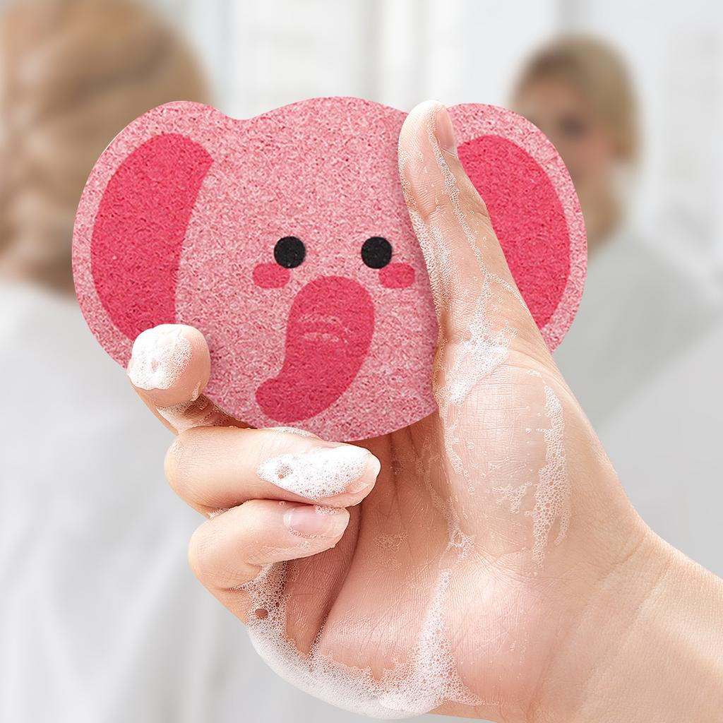 Zvířecí miminko Koupelka Bavlna Houba z dřevité buničiny Kreslená dětská osuška Osuška Bavlna Utěrka do koupele Dřevitá buničina Bavlna