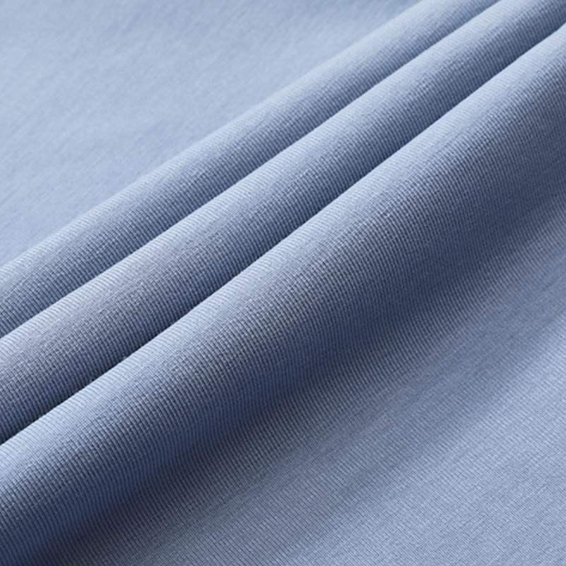 FILA Athletics Basic Knit Solid Color Sports Pants Women Bottoms Gray Stone-Blue A11W241624F-BU