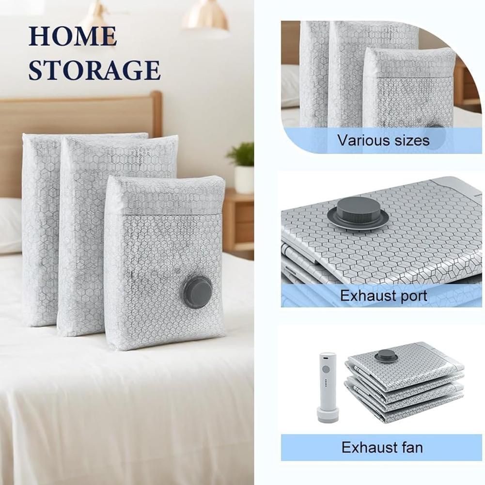 Akku-Staubsaugerbeutel Reise-Staubsauger-Set Für Kleidung Und Bettwäsche