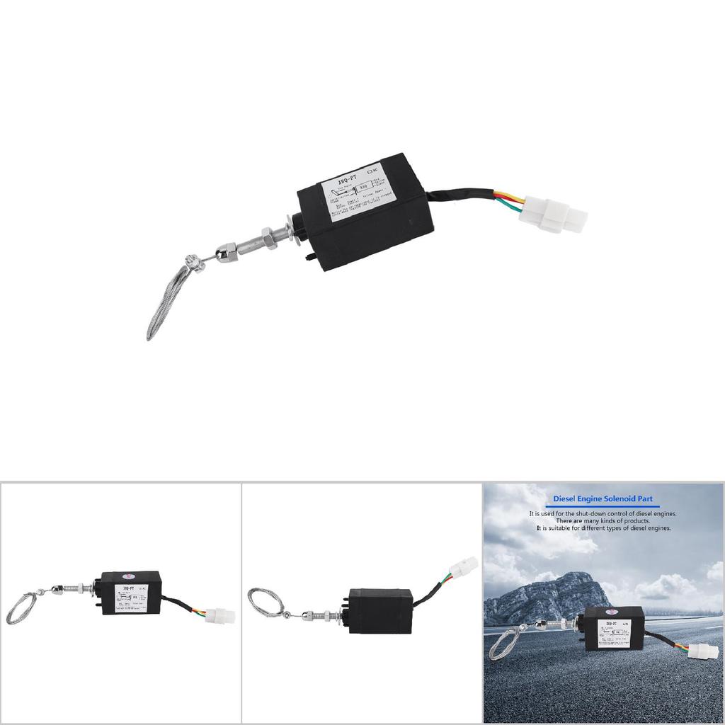 12Celsius24V Dispositivo di spegnimento motore Elettrovalvola di arresto motore(12V)