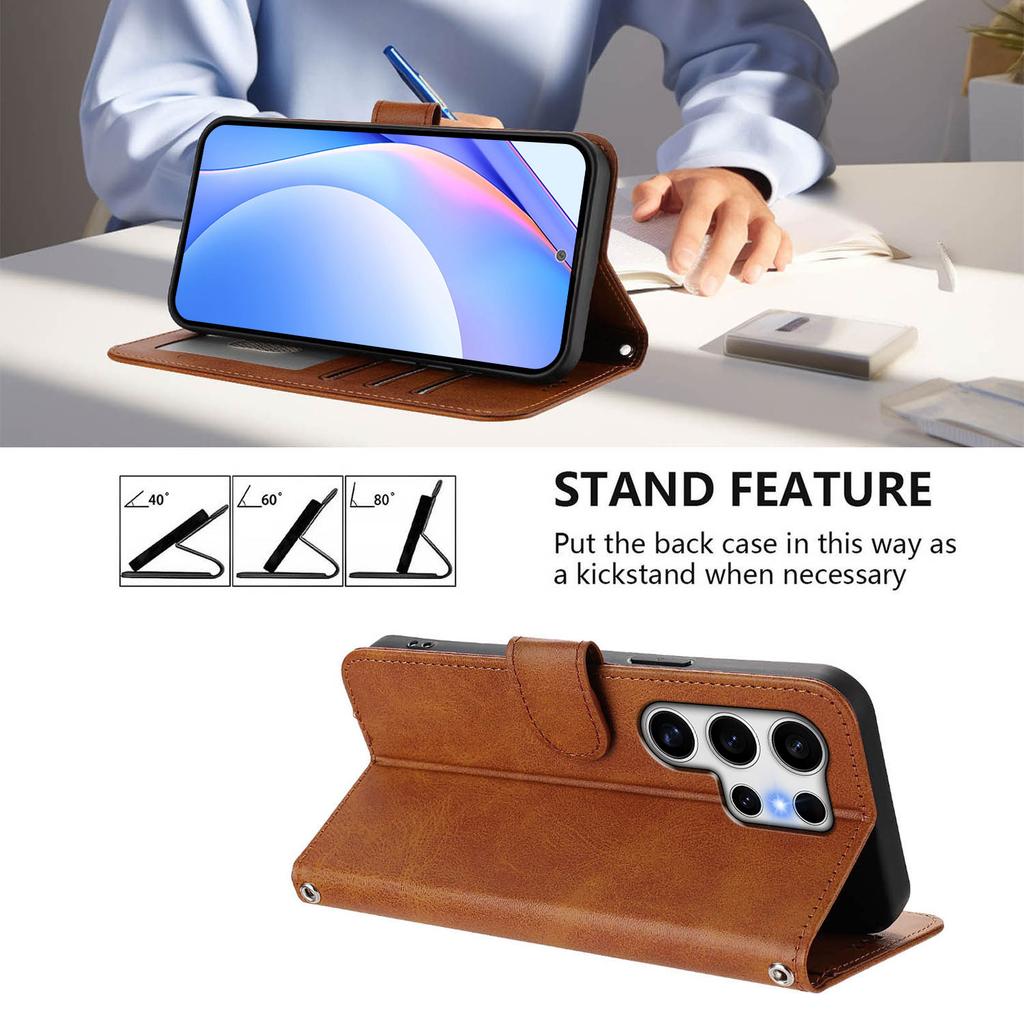 Fashion Magnetic Phone Case for Samsung Galaxy Note 8 9 10Pro 10 Plus 10 Lite 20 Ultra Flip Cover Card Slots Leather Wallet Case