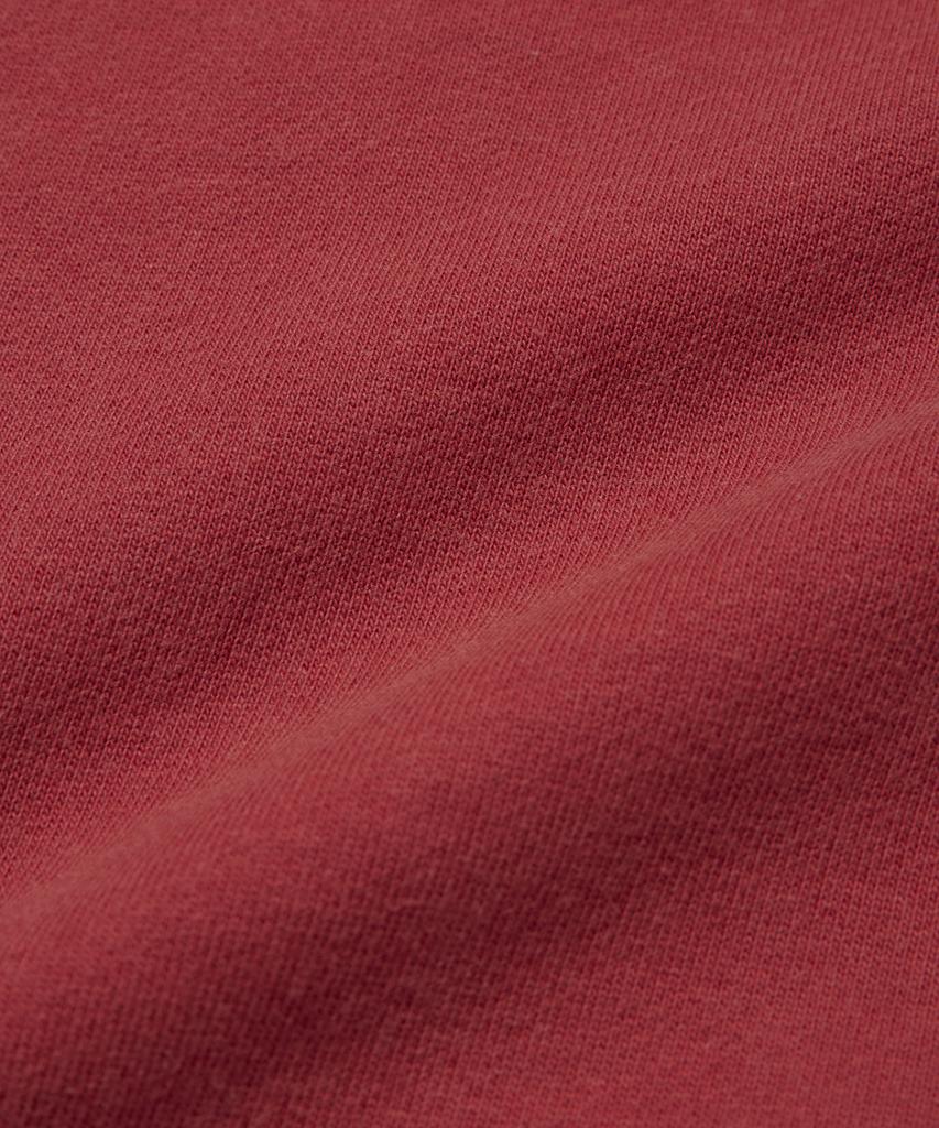 Seuweideu Cropped Washed Crewneck [Red]