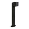 Garden Standing Lamp Black Gu10 35W 50Cm Ip54 Forest Ideus 03604