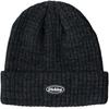 Dickies X CALIF Collaboration Beanie with Logo Patch Unisex Acrylic Beanie Solid Color Charcoal Mix 006 Rib-Knit - Men's, Women's, - - -