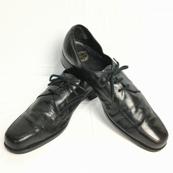 

80s-90s Vintage Florsheim U-Tip Business Shoes Size 11B 27.5-28.5 Black Men’s