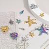 2PCs Stainless Steel Pendants Multicolor Conch/ Sea Snail Shell Charms DIY Necklace Bracelet Women Summer Party Jewelry Findings