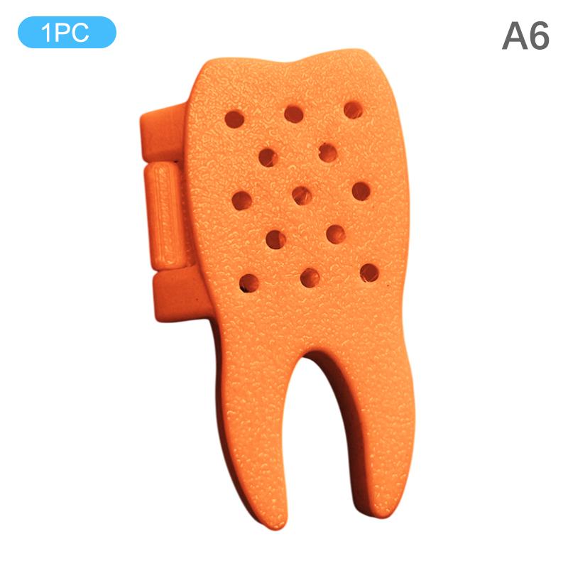 

1/3/6Pcs Tooth Shape Design Toothbrush Covers Portable Toothbrush Holders Mini Toothbrush Head Storage Box For Travel Commuting