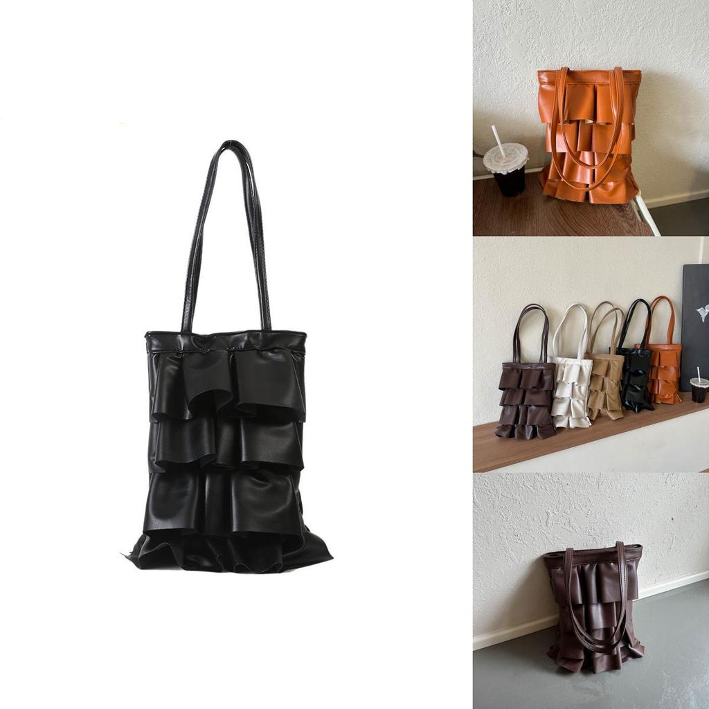 Trendy Street Style Handbag 2023 New Large Capacity Pu Bucket Bag For Women