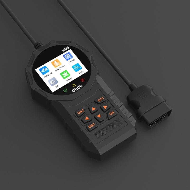 OBDII Scanner Diagnostic Tool Car Engine Fault Code Reader OBDII/EOBD Scan Tool with Readiness Freeze Frame